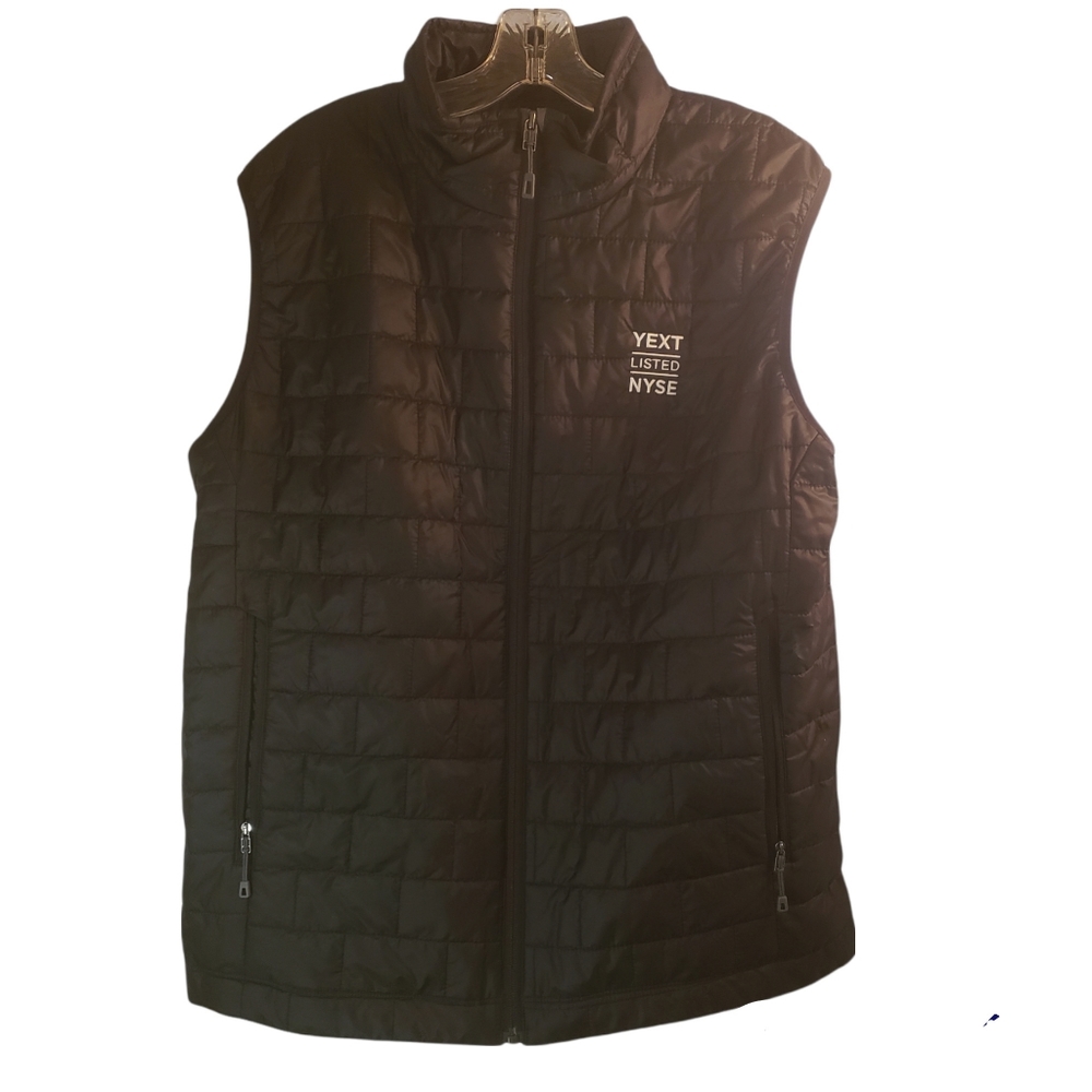 Patagonia Nano Puff Vest Mens Size L Black Quilted 84242 Yext Branded